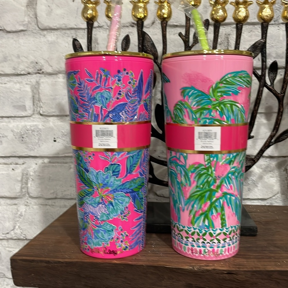 Lilly Pulitzer tumbler - Picture 3 of 7